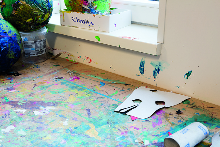 Clicwall wall panels - easy to clean